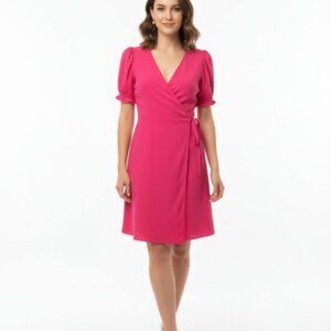 New York & Co Red Wrap Dress